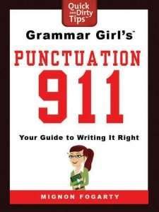 Book cover of Grammar Girl's Punctuation 911