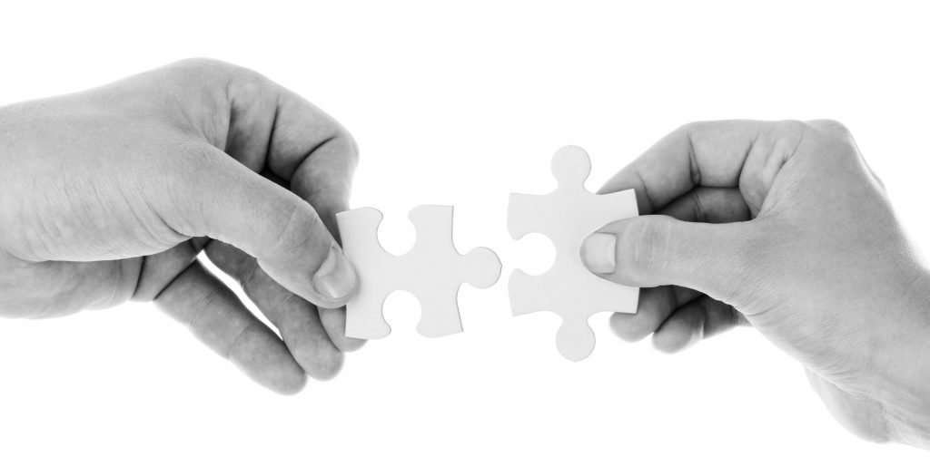 decorative image: two puzzle pieces