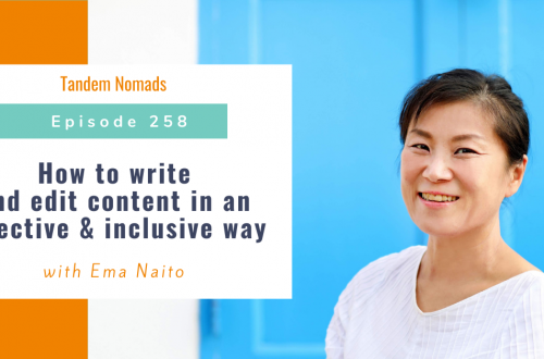 PODCAST: How to write effectively & inclusively, on Tandem Nomads